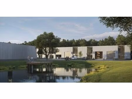 unité pme durable de 384 m² près de l'autoroute e19