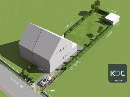 terrain à vendre à tielt € 129.000 (kldya) - kdc immo | zimmo