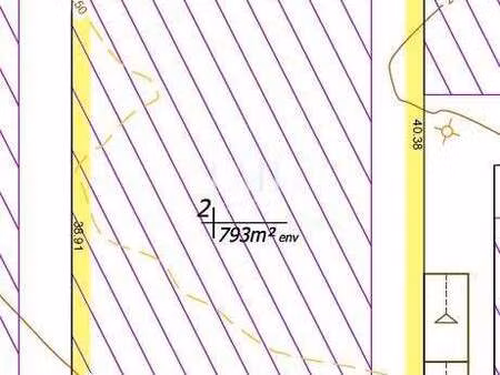 vente terrain à lorient universite - blum (56100) : à vendre / 800m² lorient universite - 