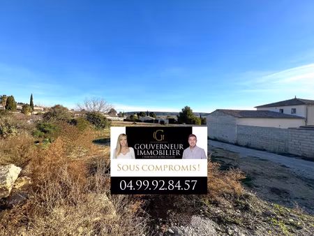 terrain constructible 2 parcelles possibles 1053m2