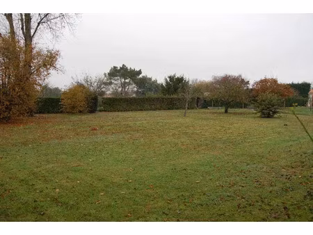 vente terrain 550 m² à la lande-de-fronsac (33240)  80 000 €