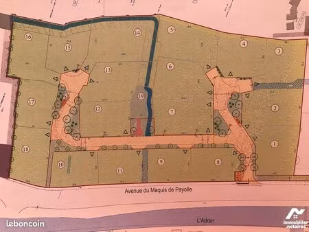 terrain 502 m² bagneres de bigorre