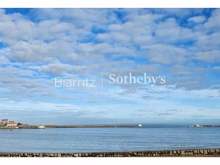 ciboure - terrain en bord de plage