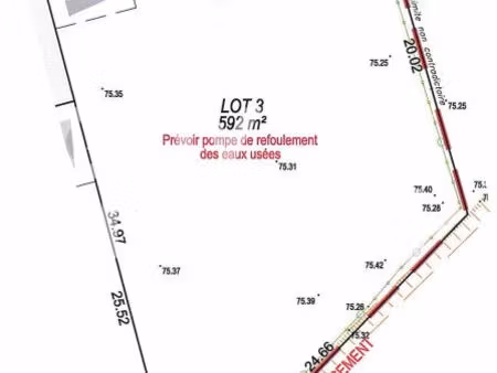 binic-etables sur mer : a vendre terrain a bâtir !