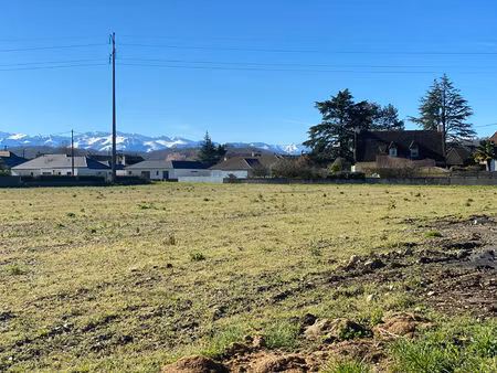 vente terrain 1758 m² meillon (64510)