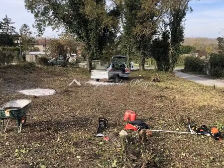 vente terrain 2860 m² montils (17800)