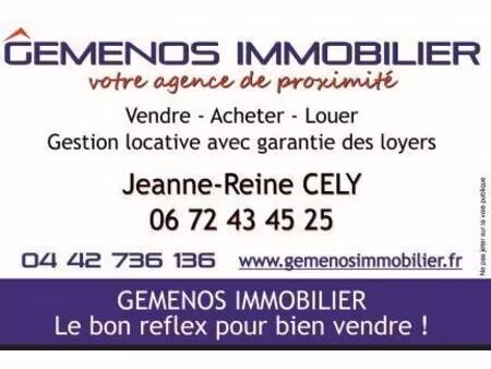 vente garage 45 m² gémenos (13420)