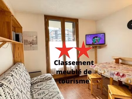 appartement studio cabine à louer - 1 pièce - 23 m2 - risoul - 05 - provence-alpes-cote-d-