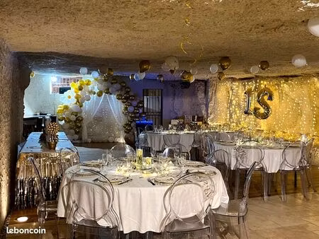 salle de réception (cave festive) à louer