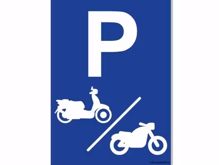 place de parking pour motos dans la résidence garden view...