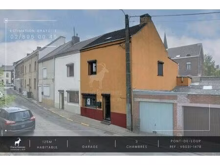 belle 3 facades avec garage a vendre sur pont-de-loup