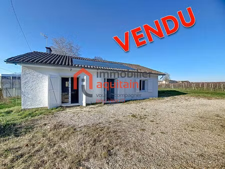 vente maison 4 pièces 120 m² berson (33390)