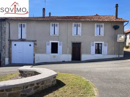 vente maison 7 pièces 168 m² à la péruse (16270)  118 800 €
