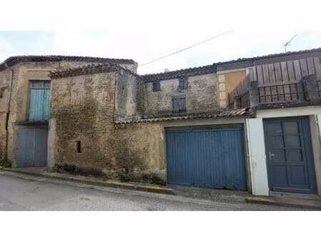 carcassonne - malves en minervois bâtisse en pierre de 43m² à rénover