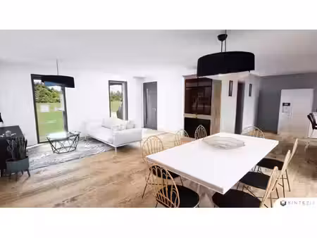 maison 4 pièces 114.00 m² - terrain: 589 m²