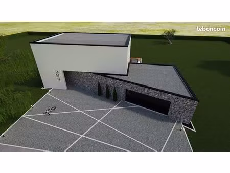 ohlungen  maison à toit plat de 115m²