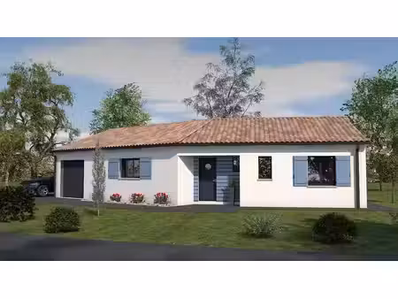 maison 4 pièces 93.00 m² - terrain: 956 m²