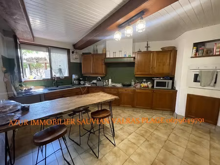 vente maison 6 pièces 181 m² à sauvian (34410)  282 000 €