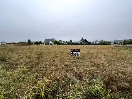 vente terrain bordères 64800 - - surface privée