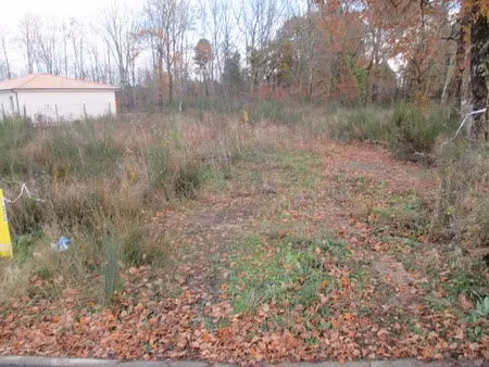 vente terrain 1100 m² à langon (33210)  140 000 €