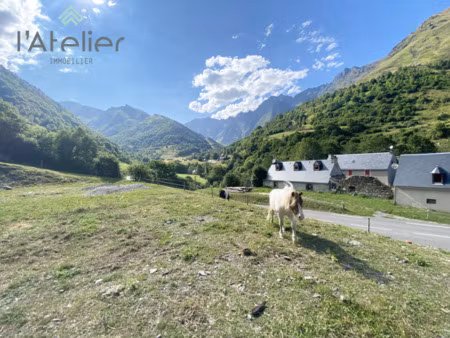 « le mirador » terrain a bâtir en haute vallée d'aure