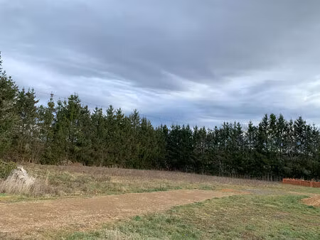 bromont-lamothe terrain a batir de 1510 m² avec vue