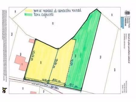 lot de 2 terrains à vendre à bailleul