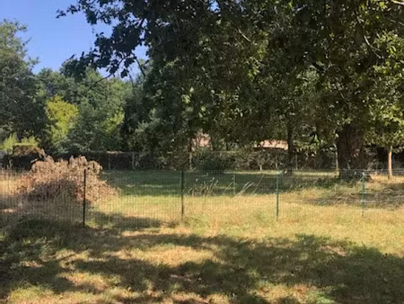 vente terrain 1000 m² à queyrac (33340)  77 000 €