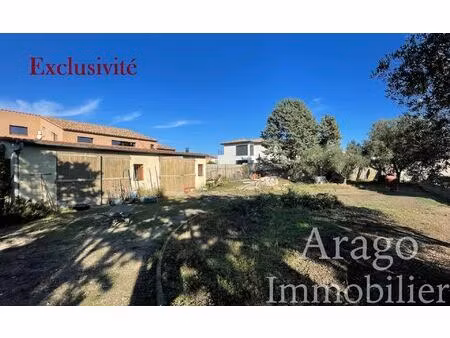 vente terrain 640 m² rivesaltes (66600)