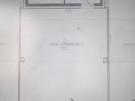 local commercial le fenouiller 55.66m2