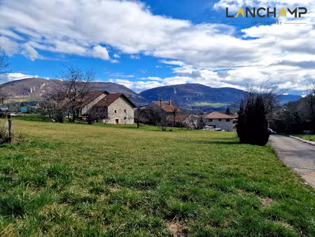 corbonod - parcelle de terrain constructible 1296m2