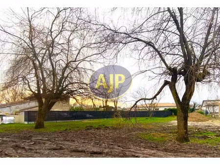 vente terrain 812 m² à cubzac-les-ponts (33240)  137 800 €