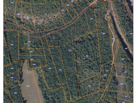 terrain boisé - la regade