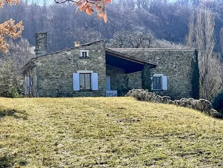 mas à vendre saou (26)  vue exceptionnelle  calme absolu  terrain de 1 1 ha  source