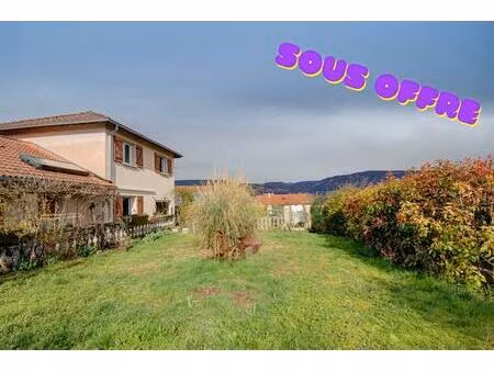 maison bouvesse quirieu  4 chambres  108 m2