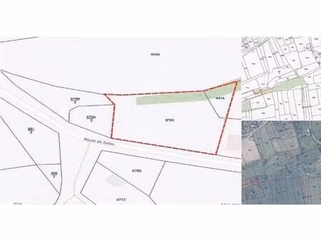 terrain à bâtir à vendre à route de salles bailièvre (vba89781)