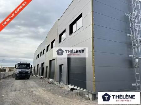 vente local commercial 313m2 gigean 34770 - 485150 € - surface privée