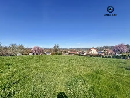 beau terrain -2160 m2 - la feuillade