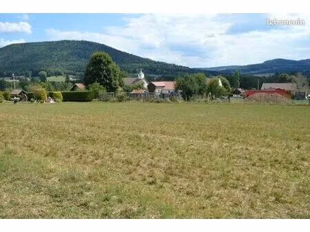 terrain constructible - les poulieres - 88600