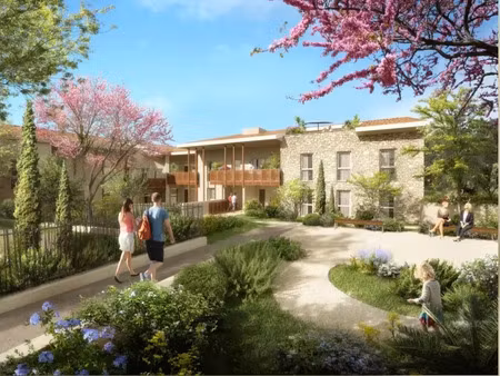 vente appartement 2 pièces 48 m² lançon-provence (13680)