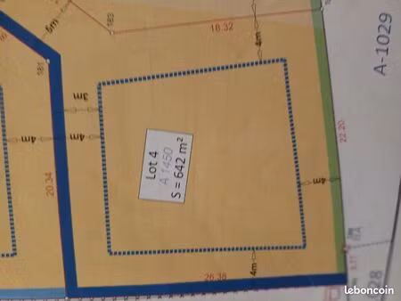 belle parcelle viabilisée divisible