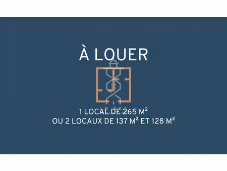 a louer : local commercial ou professionnel sur larmor-plage 137