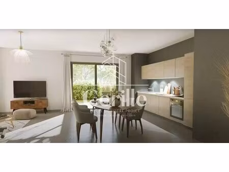 maison mitoyenne contemporaine avec jardin privatif