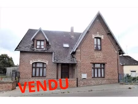 vente maison 10 pièces 207 m² ors (59360)