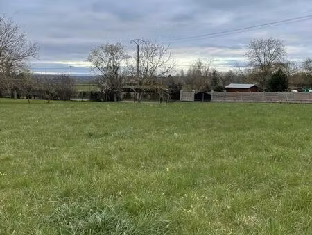 vente terrain 2455 m² biozat (03800)