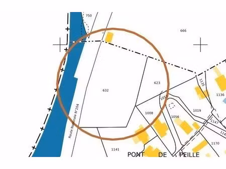 vente terrain 3235 m² blausasc (06440)