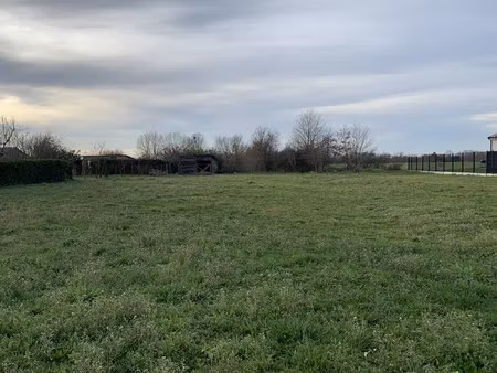 terrain à vendre longages