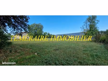 terrain 1481 m² montigny-sur-l'ain