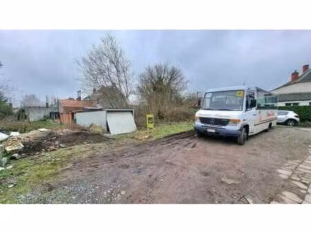 sous option - plus de visite - terrain à bâtir de 5 ares 59