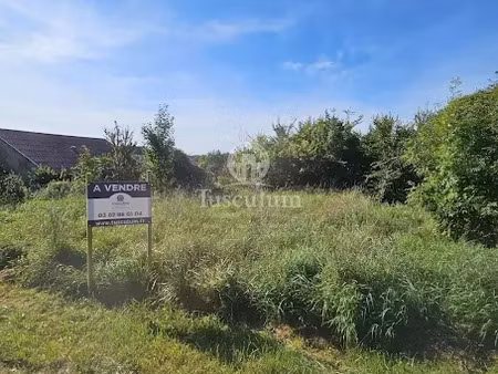vente terrain 1580 m² à remoiville (55600)  45 000 €